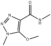 1H-1,2,3-Triazole-4-carboxamide,5-methoxy-N,1-dimethyl-(9CI) Struktur