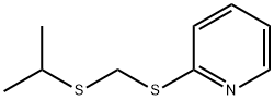 Pyridine,2-[[[(1-methylethyl)thio]methyl]thio]-(9CI) Struktur