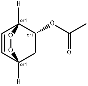 2,3-Dioxabicyclo[2.2.2]oct-7-en-5-ol,acetate,(1R,4R,5R)-rel-(9CI) Struktur