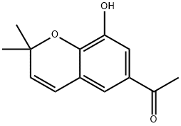 去-O-甲基乙酰香蘭酮色烯, 67667-62-3, 結(jié)構(gòu)式