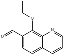 7-Quinolinecarboxaldehyde,8-ethoxy-(9CI) Struktur