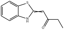 2-Butanone,1-(2-benzothiazolinylidene)-(8CI) Struktur