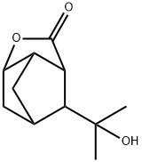 3,5-Methano-2H-cyclopenta[b]furan-2-one,hexahydro-7-(1-hydroxy-1-methylethyl)-(9CI) Struktur