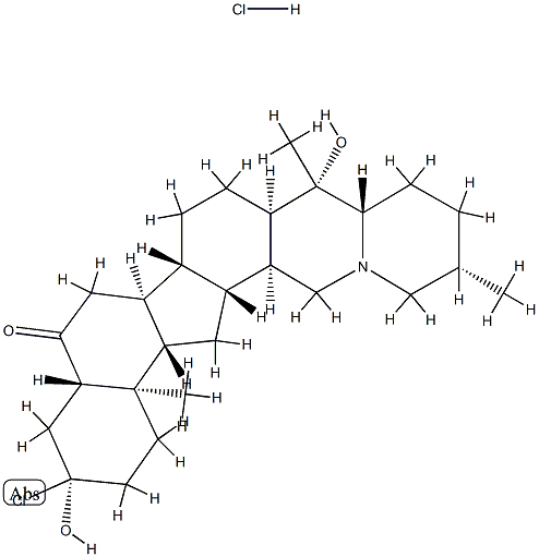 3-chlorimperialine Struktur