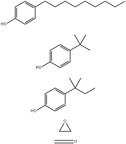 Formaldehyde, polymer with 4-(1,1-dimethylethyl)phenol, 4-(1,1-dimethylpropyl)phenol, 4-nonylphenol and oxirane Struktur