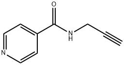 4-Pyridinecarboxamide,N-2-propynyl-(9CI) Struktur