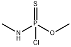 N-Methylamidochloridothiophosphoric acid O-methyl ester Struktur