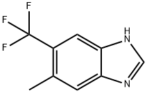 Benzimidazole,5-methyl-6-(trifluoromethyl)-(8CI) Struktur