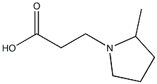 1-Pyrrolidinepropanoicacid,2-methyl-(9CI) Struktur