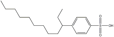 ドデシルベンゼンスルホン酸 (ソフト型) (混合物) 化學(xué)構(gòu)造式