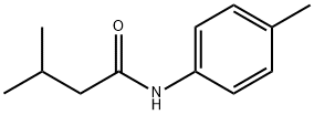 3-methyl-N-(4-methylphenyl)butanamide Struktur