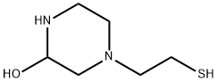 2-Piperazinol,4-(2-mercaptoethyl)-(9CI) Struktur