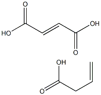 2-Butenedioic acid (2E)-, di-C12-18-alkyl esters, polymers with vinyl acetate Struktur