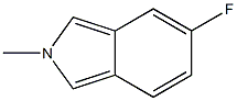 2H-Isoindole,5-fluoro-2-methyl-(9CI) Struktur