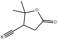 3-Furancarbonitrile,tetrahydro-2,2-dimethyl-5-oxo-(9CI) Struktur