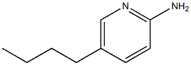 2-Pyridinamine,5-butyl-(9CI) Struktur