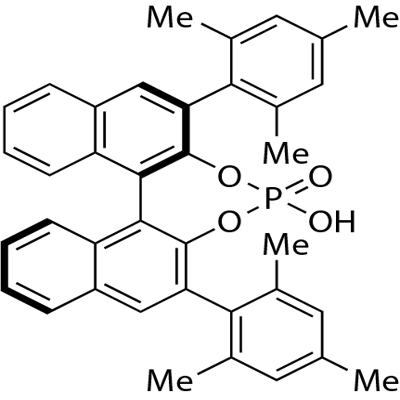 R-4-oxide-4-hydroxy-2,6-bis(2,4,6-triMethylphenyl)-Dinaphtho[2,1-d:1',2'-f][1,3,2]dioxaphosphepin Struktur