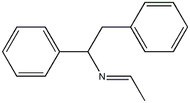 α-Phenyl-N-ethylidenebenzeneethanamine Struktur