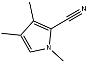 1H-Pyrrole-2-carbonitrile,1,3,4-trimethyl-(9CI) Struktur