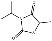 2,4-Thiazolidinedione,5-methyl-3-(1-methylethyl)-(9CI) Struktur