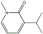 2(1H)-Pyridinone,1-methyl-3-(1-methylethyl)-(9CI) Struktur