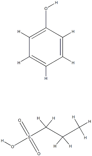 Sulfonic acids, C10-18-alkane, Ph esters Struktur