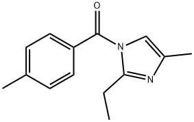 1H-Imidazole,2-ethyl-4-methyl-1-(4-methylbenzoyl)-(9CI) Struktur