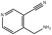 3-Pyridinecarbonitrile,4-(aminomethyl)-(9CI) Struktur