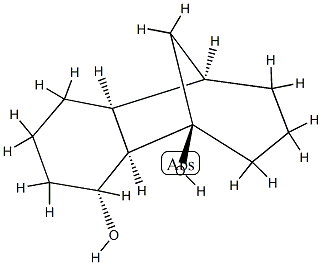 5,9-Methano-1H-benzocycloheptene-1,9(2H)-diol,octahydro-,(1R,4aS,5R,9R,9aR)-rel-(9CI) Struktur