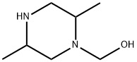 1-Piperazinemethanol,2,5-dimethyl-(9CI) Struktur