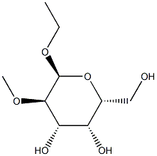 alpha-D-Galactopyranoside,ethyl2-O-methyl-(9CI) Struktur