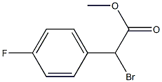 MethylbroMo(4-fluorophenyl)acetate Struktur