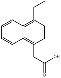 1-Naphthaleneaceticacid,4-ethyl-(5CI) Struktur