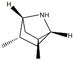 7-Azabicyclo[2.2.1]heptane,2,5-dimethyl-,(1R,2S,4R,5S)-rel-(9CI) Struktur