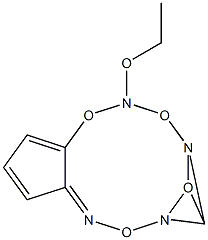 4,5,6-Metheno-4H-cyclopentoxazole,2-ethoxy-3a,5,6,6a-tetrahydro-(9CI) Struktur