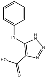 1H-1,2,3-Triazole-4-carboxylicacid,5-(phenylamino)-(9CI) Struktur