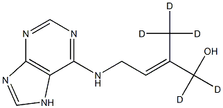 [2H5]trans-ZEATIN (D-Z) Struktur