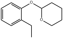 2H-Pyran,2-(2-ethylphenoxy)tetrahydro-(9CI) Struktur