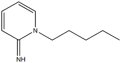 2(1H)-Pyridinimine,1-pentyl-(9CI) Struktur