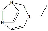 1,3,6-Triazabicyclo[4.2.1]nona-4,7-diene,3-ethyl-(9CI) Struktur