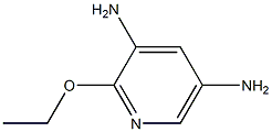 3,5-Pyridinediamine,2-ethoxy-(9CI) Struktur