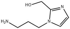 1H-Imidazole-2-methanol,1-(3-aminopropyl)-(9CI) Struktur