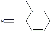 2-Pyridinecarbonitrile,1,2,5,6-tetrahydro-1-methyl-(9CI) Struktur