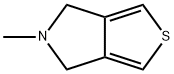 4H-Thieno[3,4-c]pyrrole,5,6-dihydro-5-methyl-(9CI) Struktur