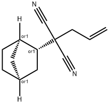 Propanedinitrile, (1R,2R,4S)-bicyclo[2.2.1]hept-2-yl-2-propenyl-, rel- (9CI) Struktur