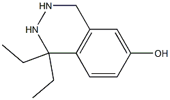 6-Phthalazinol,1,1-diethyl-1,2,3,4-tetrahydro-(9CI) Struktur