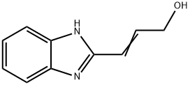 2-Propen-1-ol,3-(1H-benzimidazol-2-yl)-(9CI) Struktur