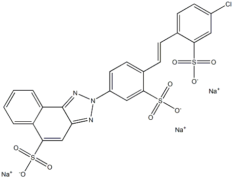 4CHLORO45SULFO2HNAPHTHO12DTRIAZIN2YL22S Struktur