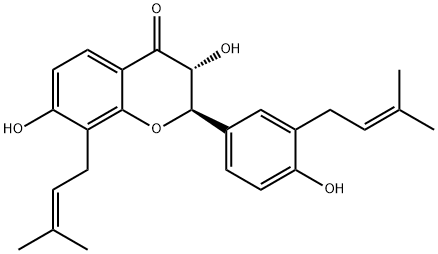 3-HYDROXYGLABROL Struktur