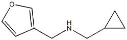 3-Furanmethanamine,N-(cyclopropylmethyl)-(9CI) Struktur